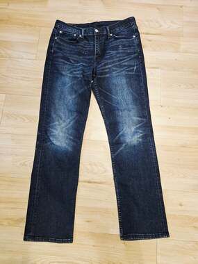 Levi's 514 Straight Fit Men's Jeans Dark Wash W33 L32